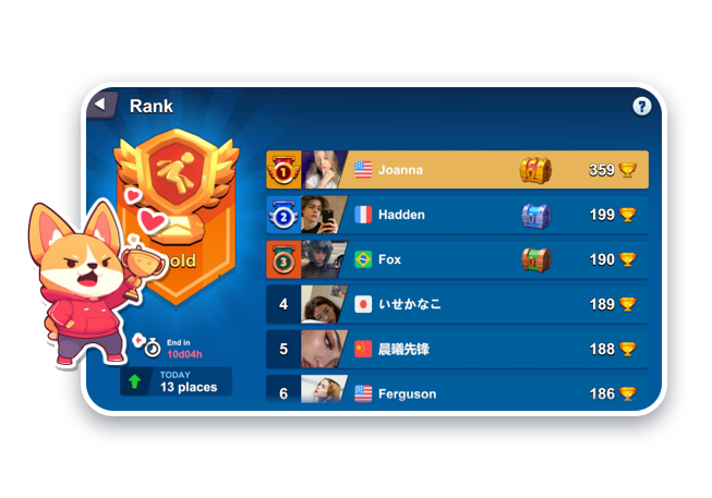 Compete with Players Worldwide